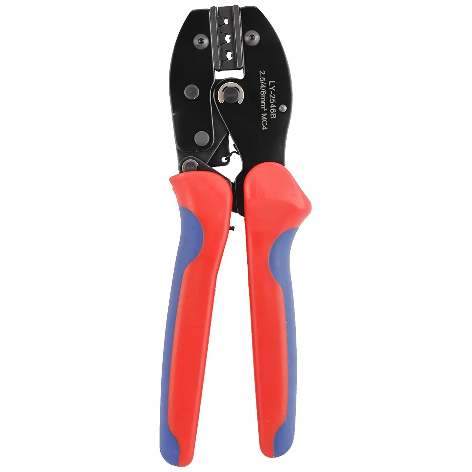 LY-2546B Wire Crimping Plier for Solar Plug Connectors - Solar PV Cable Crimping Tool for Solar Connectors, AWG14-10, 2.5/4/6mm²