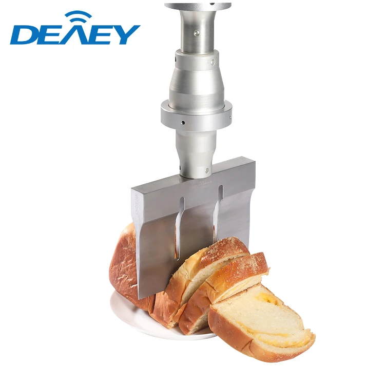 

20khz Meat Pastry Cake Cheese Round Food Cut Knife Blade Ultrasonic Cutting Machine