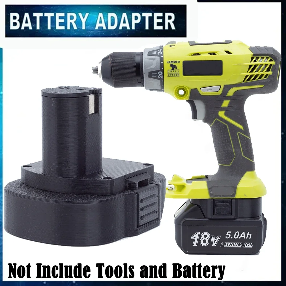 

Adapter For Makita 18V Lithium Battery Converter to For Ryobi ONE+18V Li-ion Cordless Tool Accessories(NO Battery )