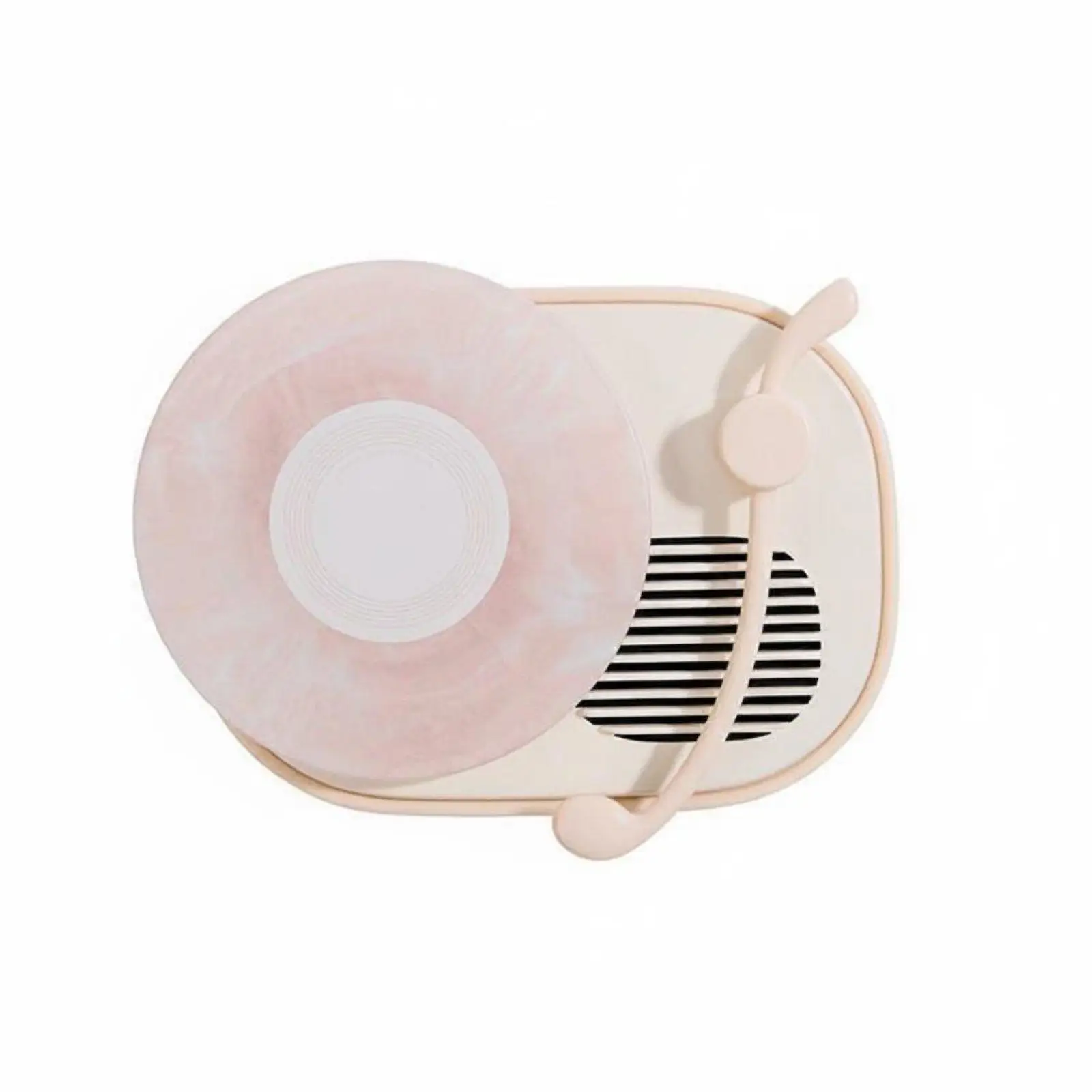 Retro Records Player 360-Degree audio Surround Sound Turntable Design Speaker Ambient Light for Desktop, Bedroom