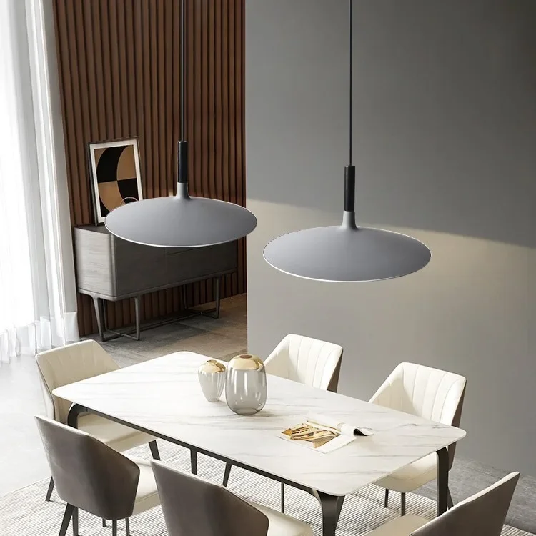 

Nice 25cm Modern Pendant Light Nordic Creative LED UFO Industrial Style Chandelier Bar Restaurant Indoor Decorative Lighting Fix