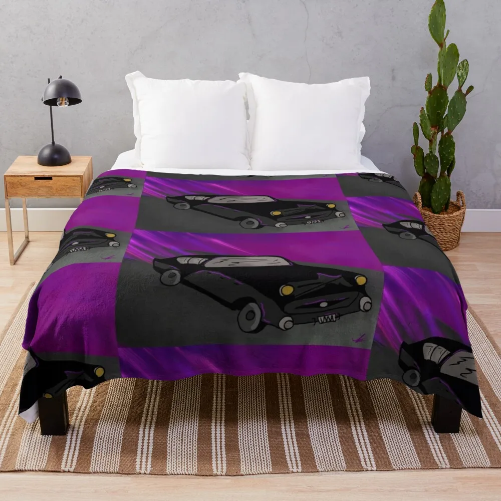 Night Drive Throw Blanket Plaid Plaid on the sofa halloween Blankets For Bed Blankets