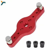 Drilling Guide Jig Woodworking Drilling Locator 6 8 10mm Center Hole Positioner Wood Dowelling Self Centering Marking Kit Tool