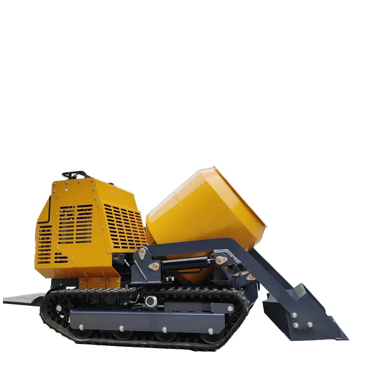 خلاط خرسانة صغير محمول، محمل بناء ذاتي التحميل لخلط الخرسانة للمشروعات الصغيرة الحجم