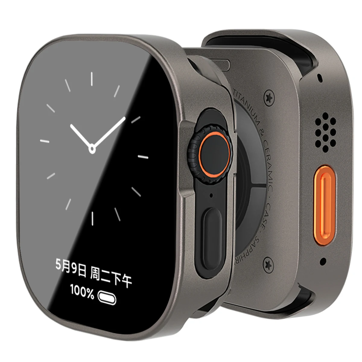 

Водонепроницаемый чехол из алюминиевого сплава для Apple Watch Ultra 2 49 мм 46 мм 45 мм 44 мм 42 мм Металлический полный охват Iwatch Series 10 9 8 7 6 SE