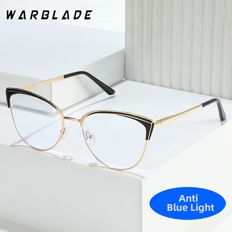 

Fashion Cat Eye Lady Glasses Frame Anti Blue Light Glasses Computer Goggles Protection Women Eyewear Ultralight Optical Eyeglass