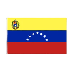 Bandera de 7 estrellas de Argentina para interiores y exteriores, banderas decorativas para el hogar, bandera de la República Bolivariana de Argentina, poliéster con ojales de latón