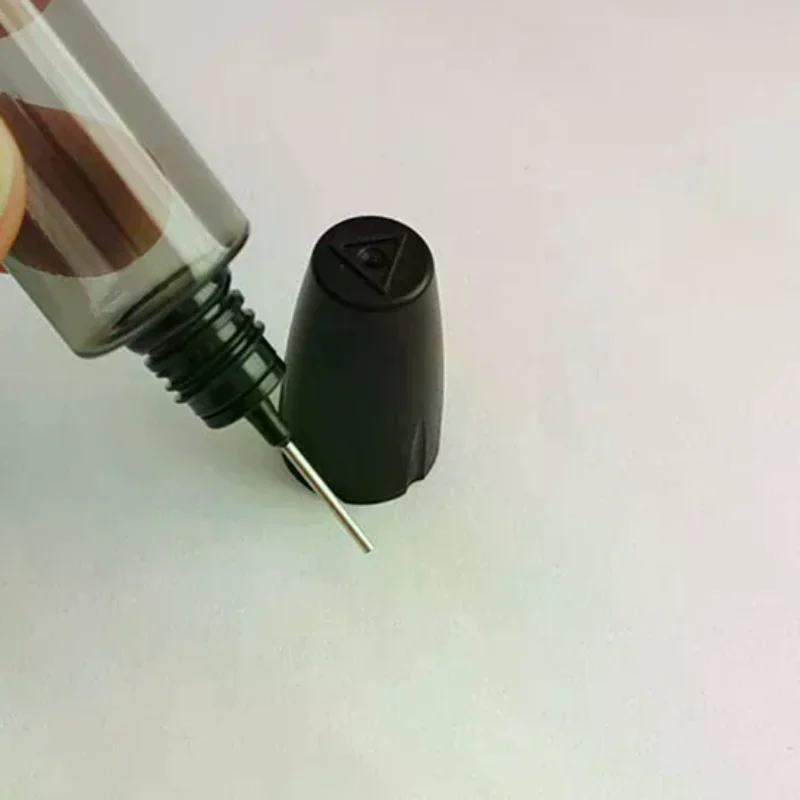 30ml Needle Tube Dispensing Needle Type PET Bottle Oil Infused Tattoo Liquid Tattoo Embroidery Nail Art Beauty Stitching Glue
