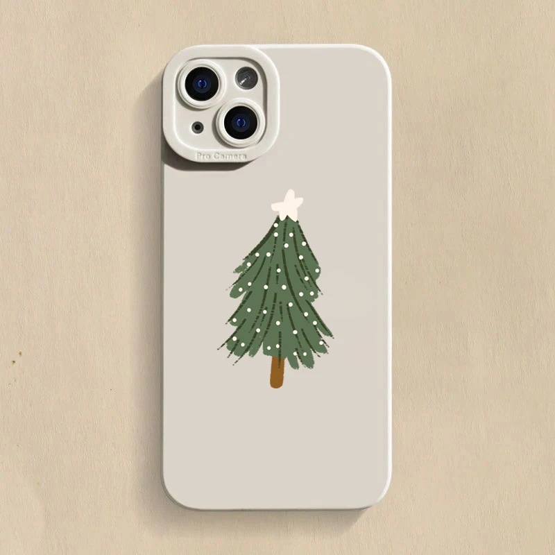 Christmas Tree Graphic Phone Case For Samsung Galaxy A26 A35S26 S24 S25 Plus S23 S21 S22 Ultra A56 A53 A54  A36 Shockproof Cover - view 4