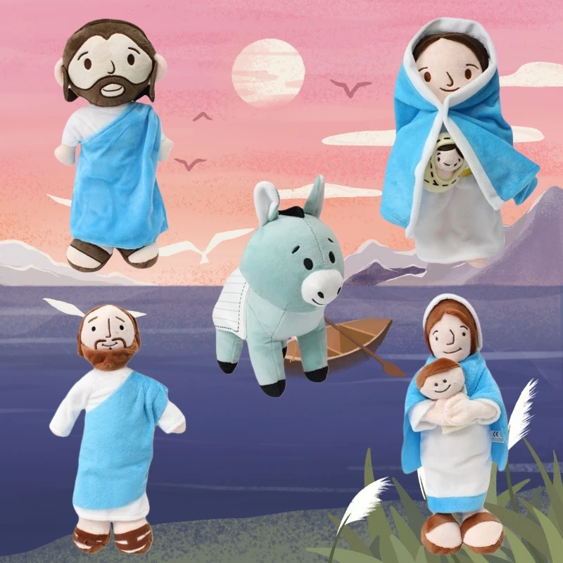 

Soothing Plush Donkey Toy for Alzheimer's Patients - Arabic-themed Companion Doll Calming Stuffed Animal for Seniors