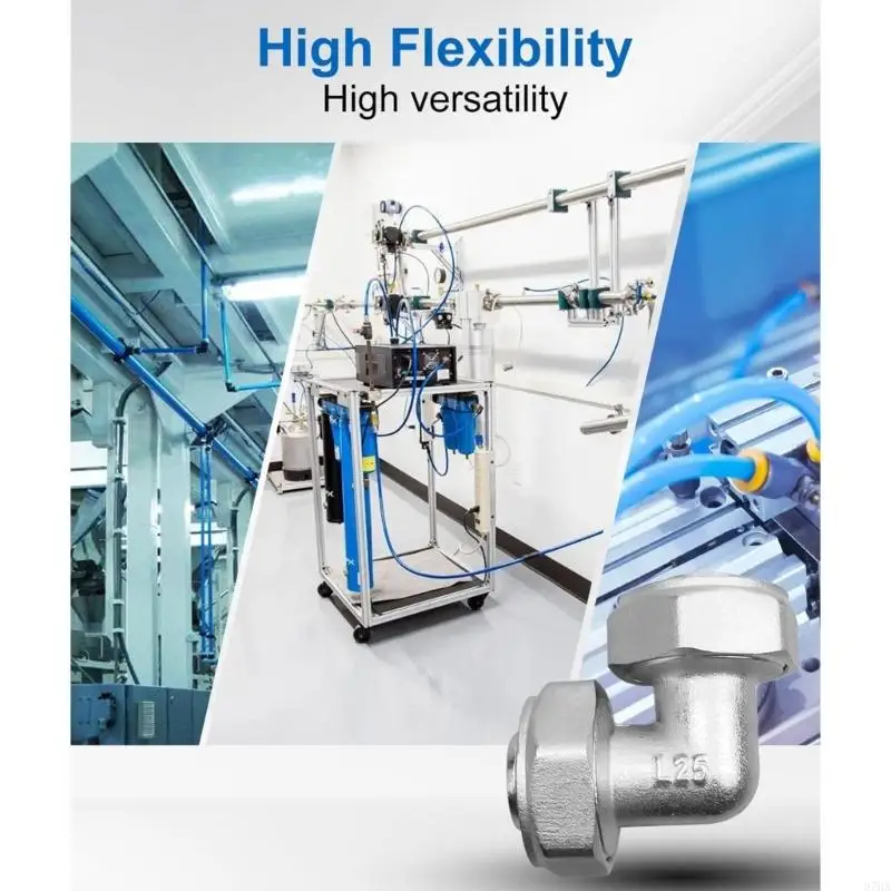 

4pcs Металлический 3/4 -дюймовый воздушный локоть. Разъем на коленах.