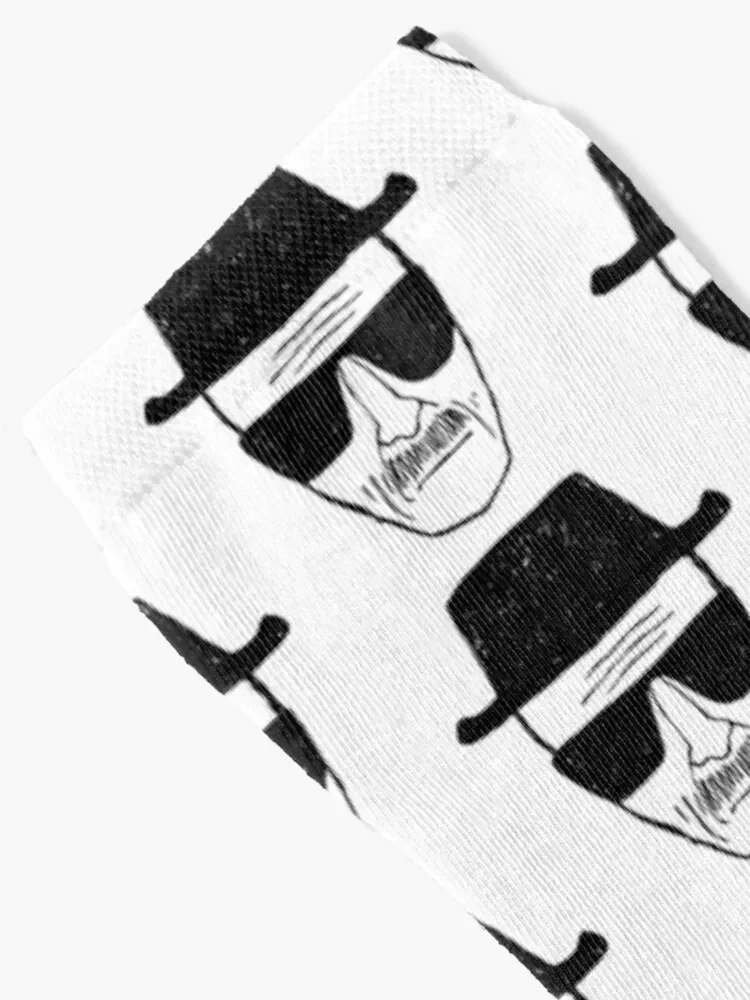 Breaking Bad Walter White Heisenberg face Socks cycling Stockings man Men Socks Luxury Brand Women's