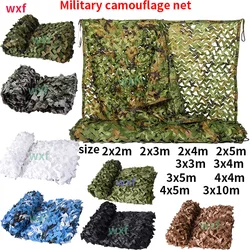 Rede de camuflagem militar para jardim, uniforme militar, caça e barraca de carro, branco, azul, verde, preto, bege