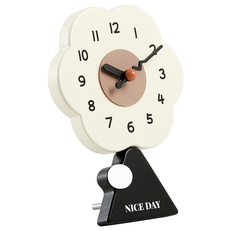 

Home living room desktop clock simple desktop ornament porch decoration TV cabinet clock jewelry