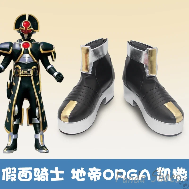 ملثمين رايدر كامين رايدر أورغا كايكسا تأثيري أحذية أنيمي لعبة كوس كوميك تأثيري حلي الدعامة الأحذية لحفلة الهالوين