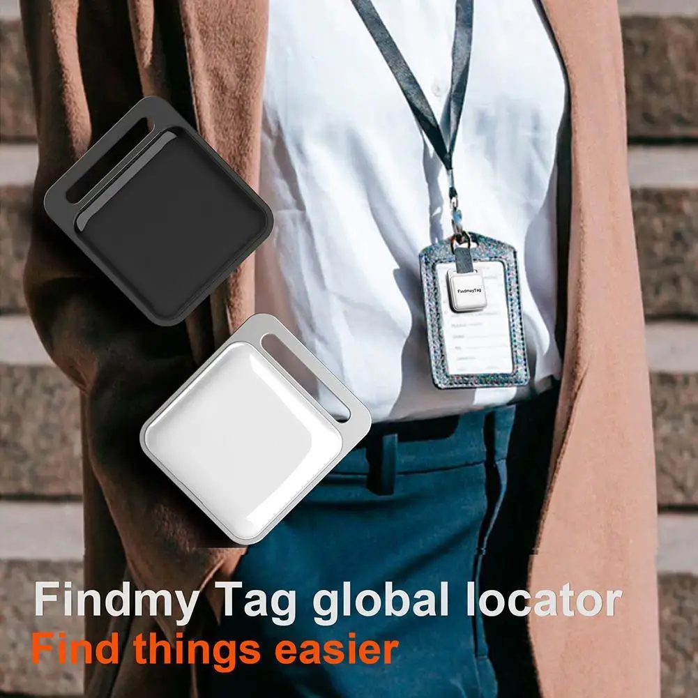 Imagem -02 - sem Fio Mini Gps Tracker Alarme Anti-perdido Chave Bolsa de Criança Wallet Finder App Gps Record Smart Tag Dispositivo Tracker para Iphone Android