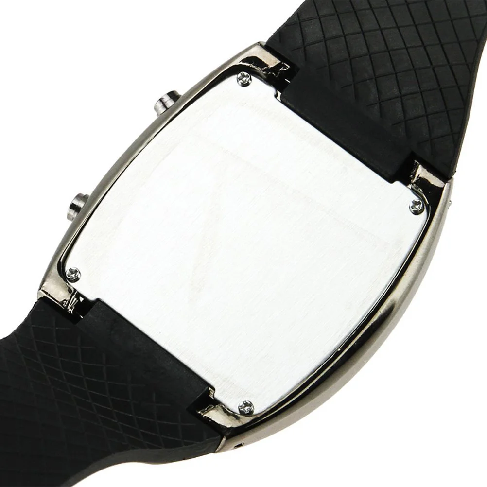 

Unisex LED Aviation Watch Black Waterproof Blue LED Car Meter Dial Displays Date Week Meter Dial Watch