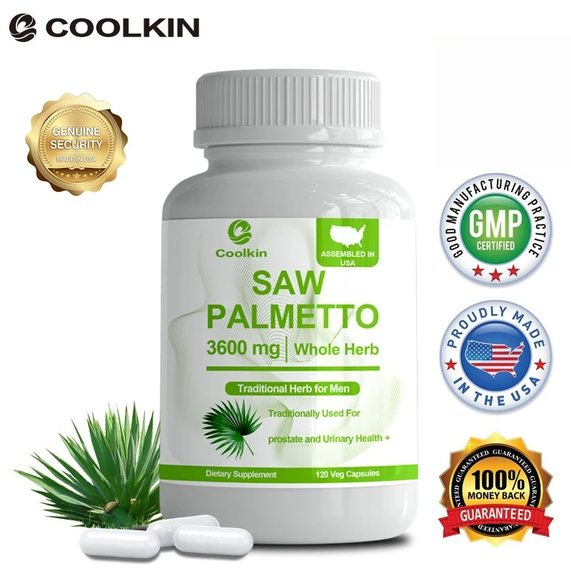 

Saw Palmetto - Helps Promote Prostate Health, Reduce Hair Loss and Thinning, and Regulate Hormone Levels in The Body