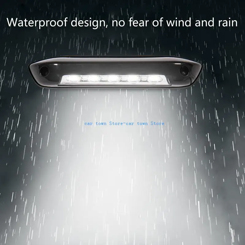 RXJE مقاوم للماء RV LED المظلة الشرفة ضوء الشرفة الخارجي مصباح الشريط الداخلي العالمي لقوارب القوارب قافلة منخفضة الطاقة 12V/24V