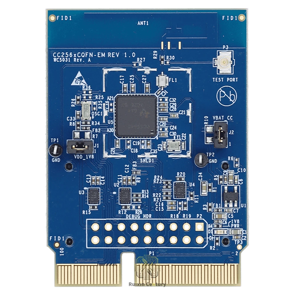 Genuine FOR CC256XCQFN-EM CC2564C Dual-Mode BR/EDR/LE Controller Evaluation Module with PCB Antenna