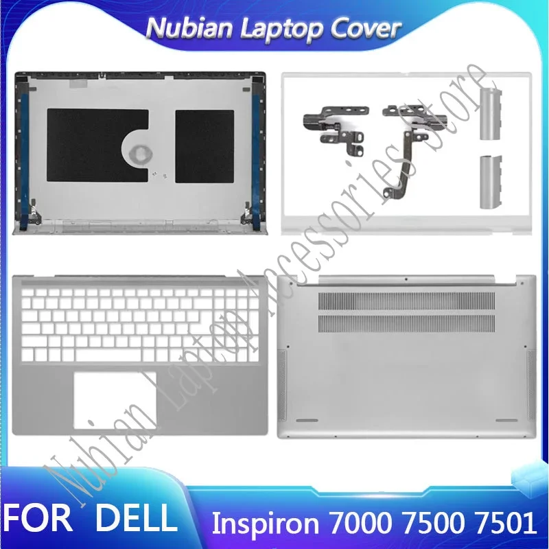 

New For Dell Inspiron 7500 7501 Laptop LCD Back Cover/Front Frame/Palm Rest/Bottom Cover/Hinge