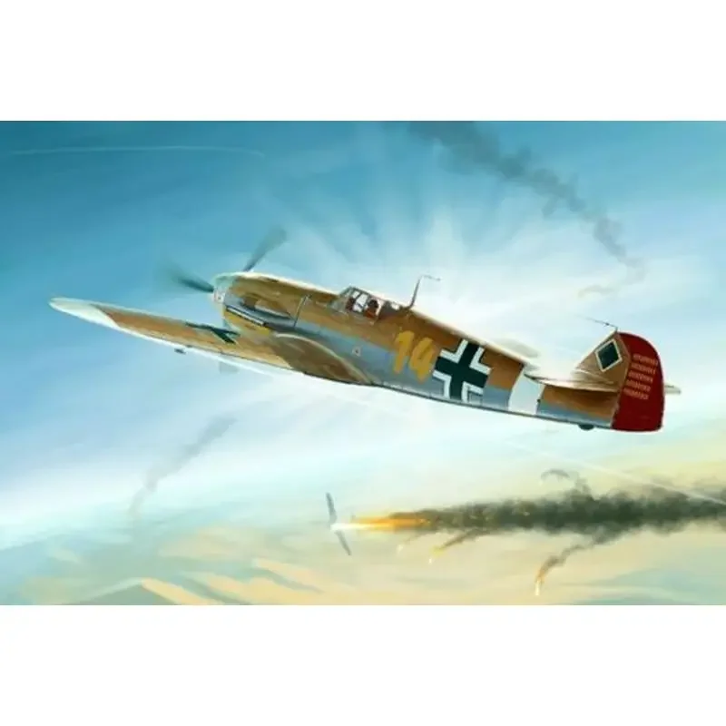 Trumpeter 02293 1/32 Messerschmitt Bf 109F-4/Trop - Scale Model Kit