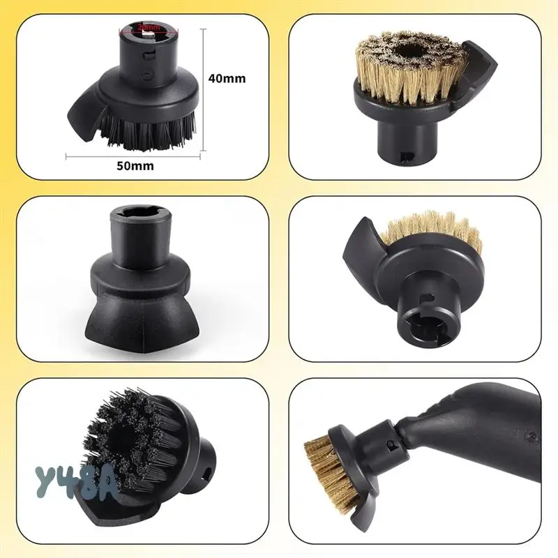 Accessories For Karcher Steam Cleaner SC1 SC2 SC3 SC4 SC5, Hand Nozzle Replacement Parts Set, Extended Nozzle-Y48A