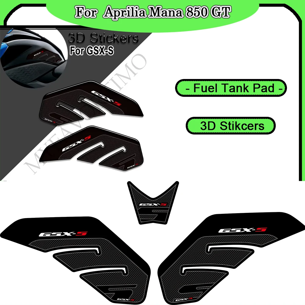 

Для Suzuki GSX-S750 GSXS750 GSX S750 GSX-S защитная наклейка на бак, наклейка, защита топливного бака мотоцикла для моделей 2018-2022 гг.