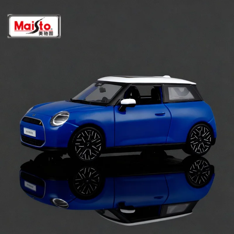 

Maist 1:24 MINI COOPER SE Alloy Mini Car Model Diecast Metal Classic Car Vehicles Model High Simulation Collection Kids Toy Gift