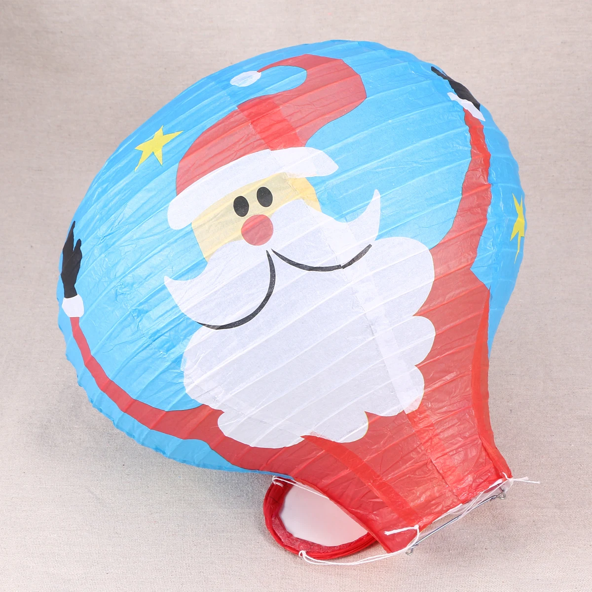 

Hot Air Paper Decorative Santa Claus Pattern For Party Wedding Kindergarten Ceiling Hanging Light Christmas