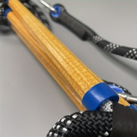 KOETSU 3-step boat rope ladder, heavy climbing rope 350 lbs strength, Suitable for inflatable boats, kayaking and motorboats