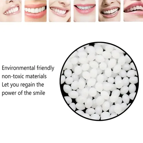 Imagen 2 del producto Pegamento sólido para dentadura postiza, adhesivo de resina para dentadura, pegamento sólido, conjunto de restauración dental temporal, 10g/30g