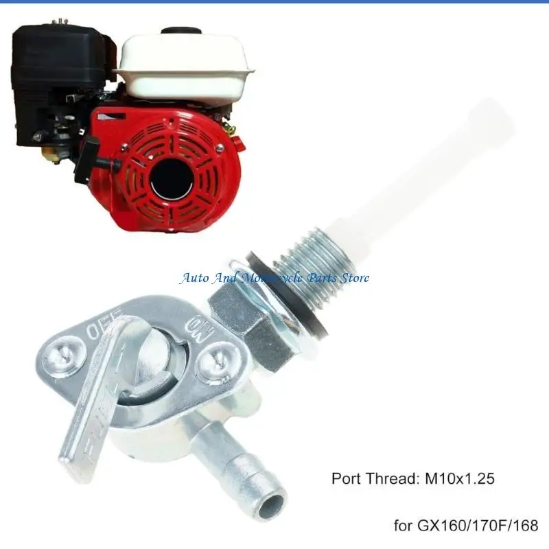 P9FD Lắp ráp petcock nhiên liệu đáng tin cậy cho 50cc 70cc 110cc 125cc xe đạp bụi bẩn Động cơ bảo trì động cơ nhỏ với thiết kế