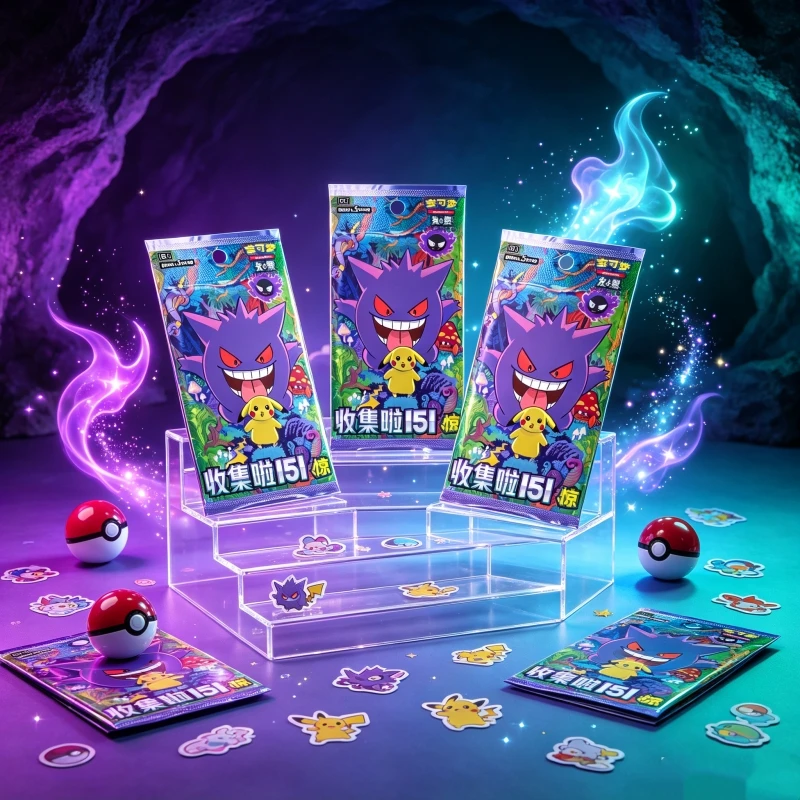 1/3pcs Pokemon 151 Series Vol.3 PTCG Official Genuine Supplement Card Ptcg Simplified Chinese Trading Card Collection
