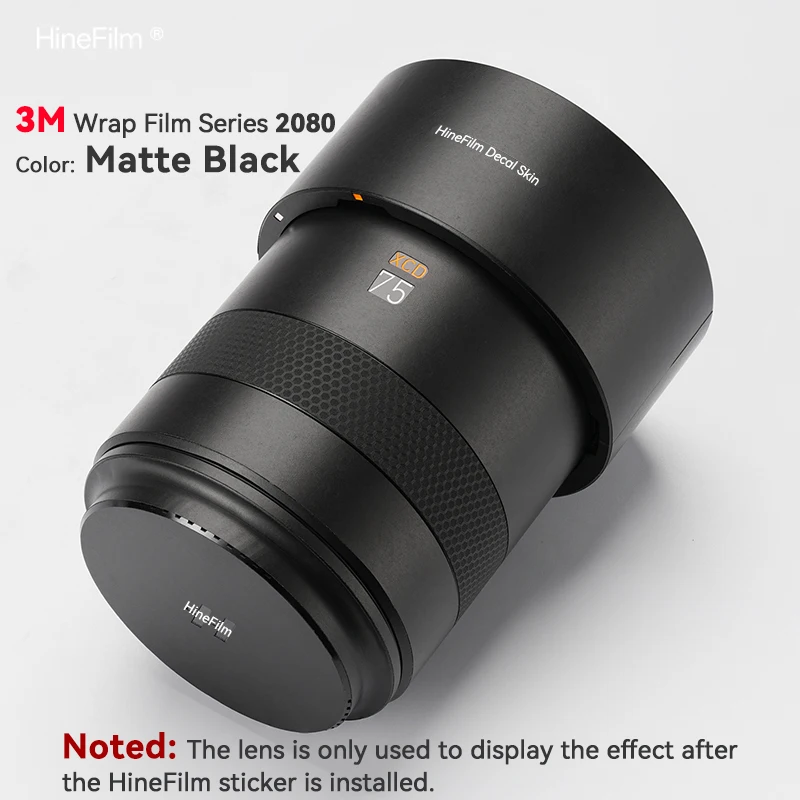 Customized Skin For Hasselblad xcd75p Lens Sticker for Hasselblad XCD 75mm F3.4 P Lens Decal Skin 75 3.4 Wrap Cover XCD75PF3.4