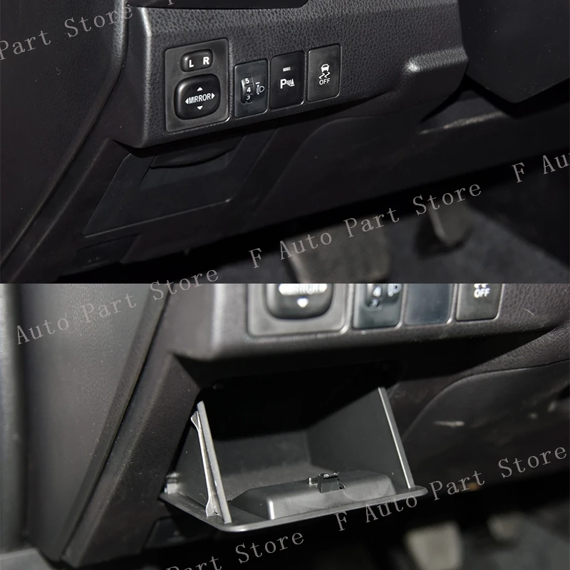 Auto-Innenraum-Armaturenbrett, untere linke Aufbewahrungsbox, Führerscheintasche, Münzbox, Handschuhfach für Toyota Corolla Levin 2014 2015-2018 – Detail 1
