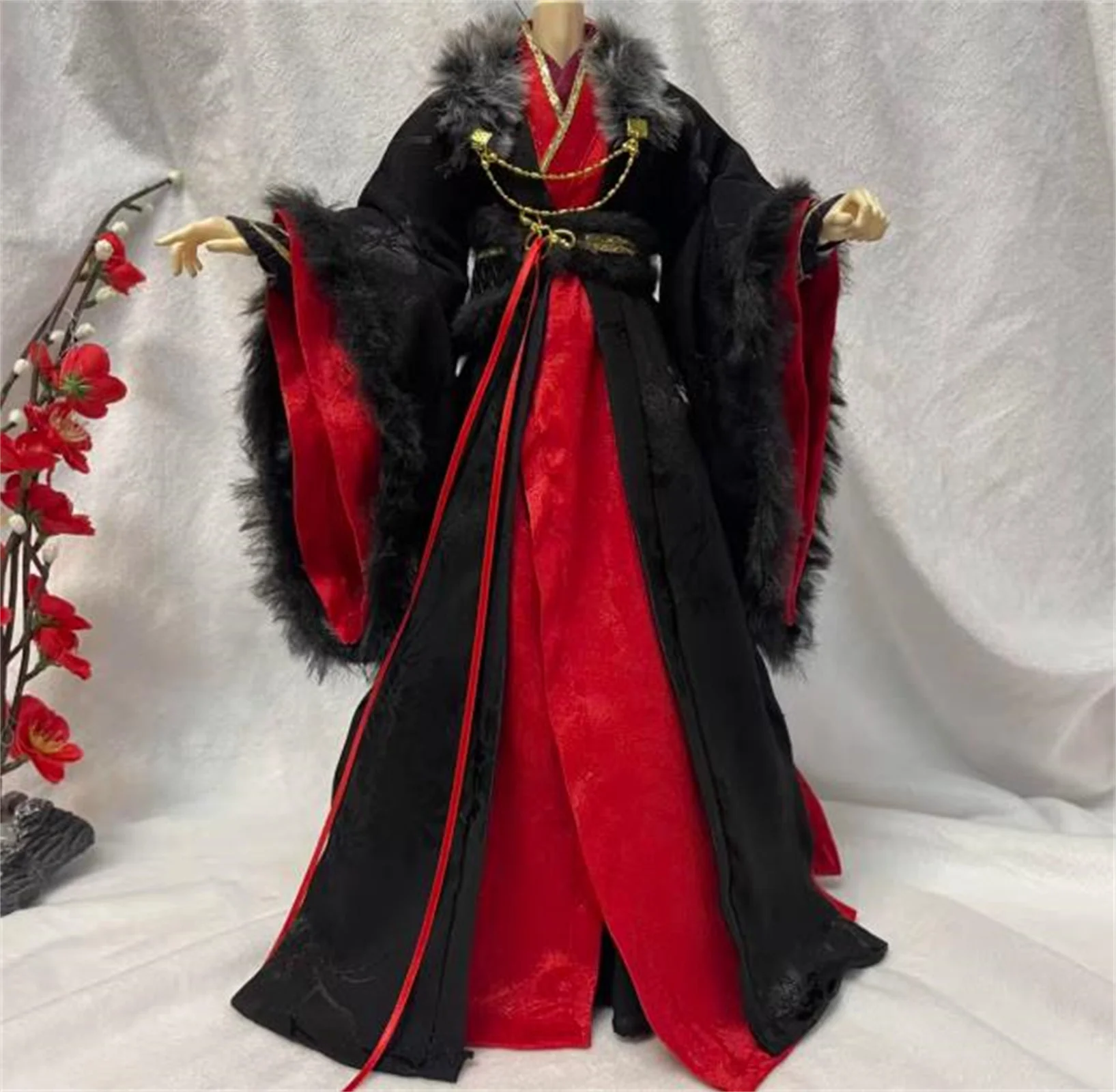1/6 männer Hanfu Chinesischen Alten Anzug Hanfu Kleid Mann Kleidung Outfit/hemd Kleidung Mantel Modell für 12 zoll action Figur Spielzeug
