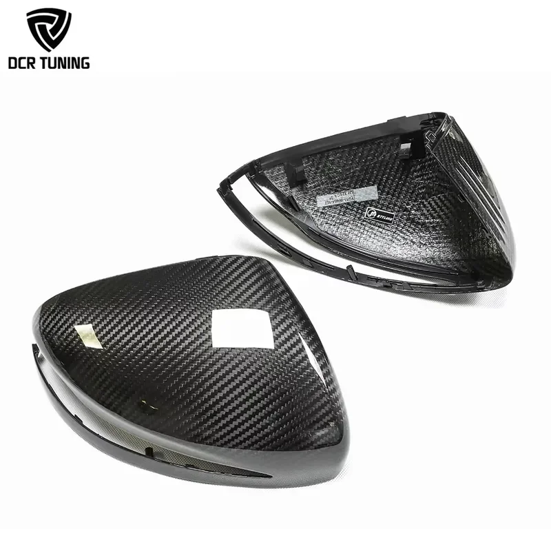 Dry Carbon Fiber Mirror Cover for Mercedes-Benz W464 GLE W167 GLS G63 2019+ Sideview Mirror Casing