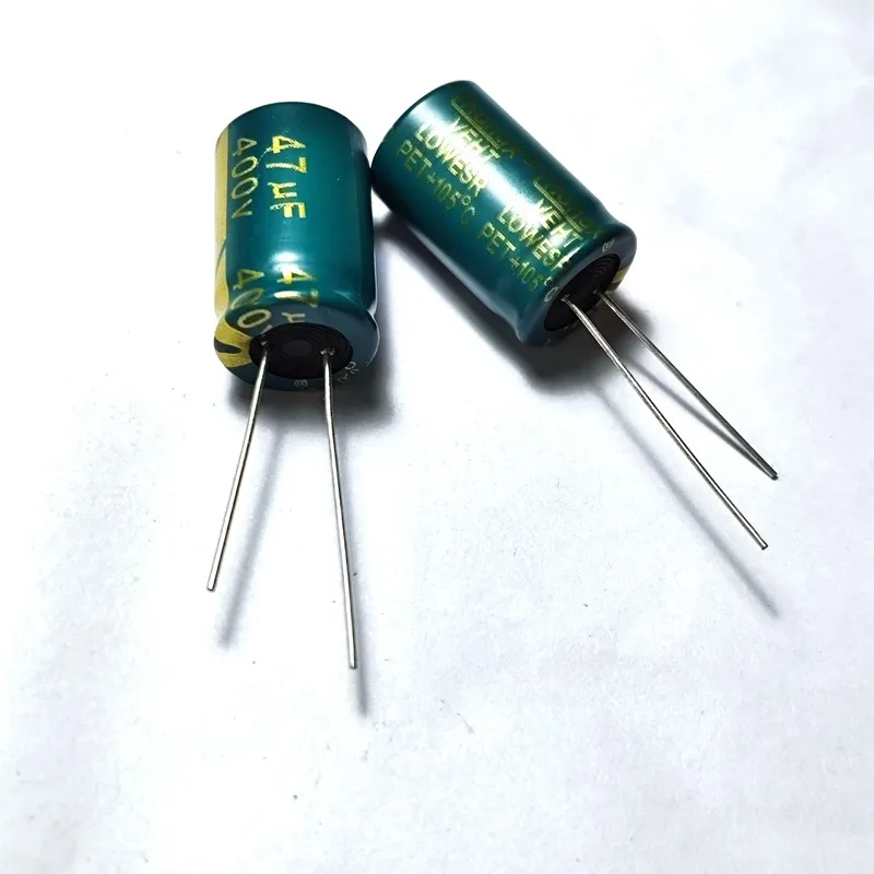 

10pcs 47UF400V 400V47UF 47MFD 400WV 13*20mm Aluminum Electrolytic Capacitor Radial