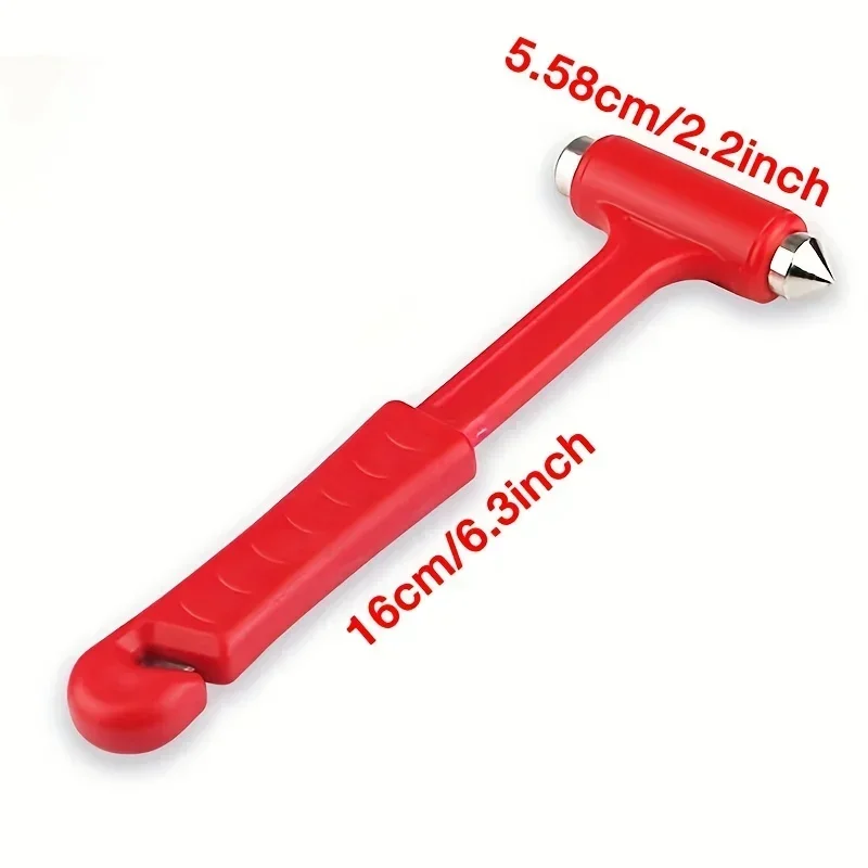 Two-in-One Emergency Car Safety Hammers Seat Belt Cutter Window Breaking Hammer Portable Car Emergent Rescue Escape Tools