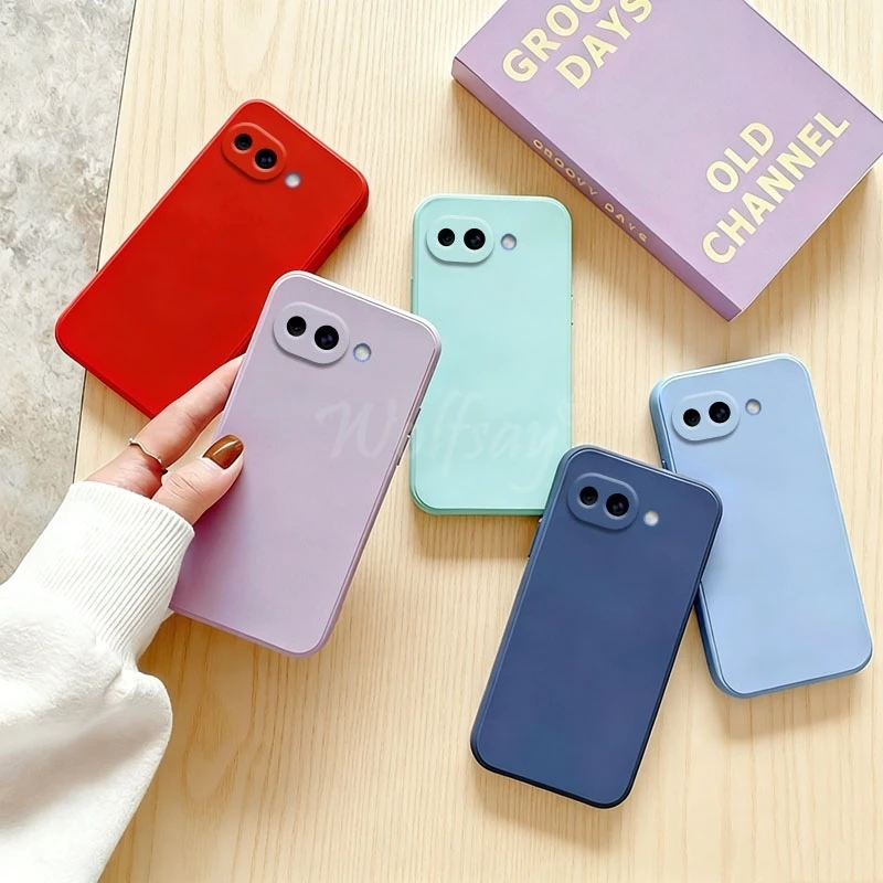Capa de Silicone Líquido TPU Lisa para Google Pixel 10A - Proteção para Celular Pixel 10A