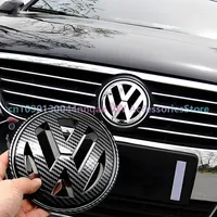 1pc ABS VW car logo front grille trunk badge for Volkswagen MAGOTAN B6 2006-2011 high-end modified vw accessories change model