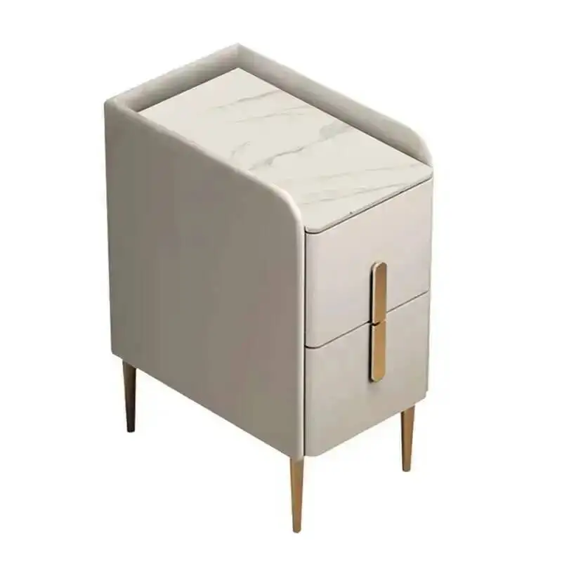 

Nightstand Modern Narrow Dresser Cabinet Home Table Shelf Nightstand Makeup Library Mesitas De Noche Room Furniture LQQ24XP