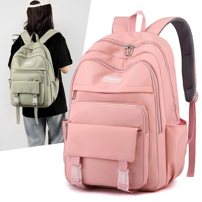 Fashion Student Schoolbag Large Capacity Teenager Backpack Waterproof Travel Storage Rucksack Tablet Laptop Protection Bags