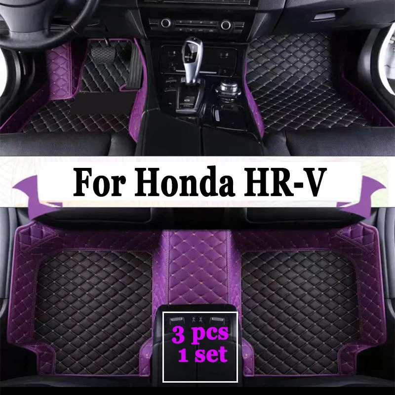

Custom Car Floor Mats For Honda HR-V HRV Auto Carpets Foot Coche Accessorie