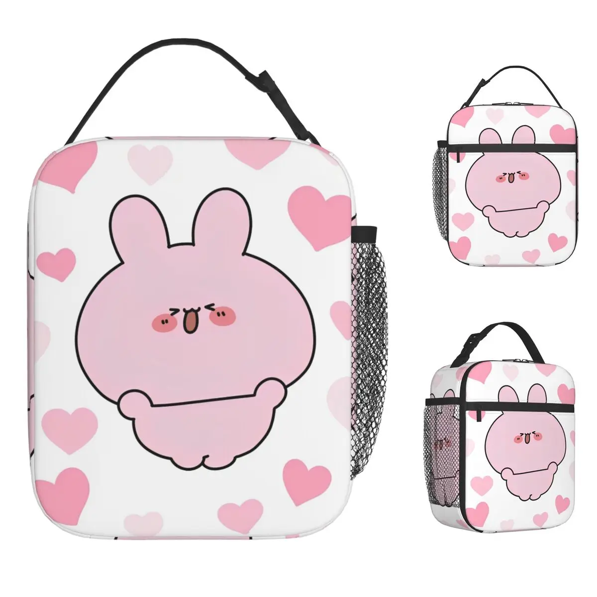 

A-Asamimichaans Cute Lunch Bag Fashion Lunch Box Office Portable Insulated Thermal Lunch Bags Waterproof Design Cooler Bag
