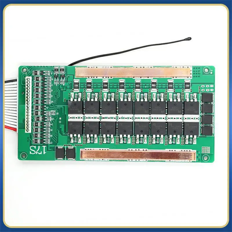 16S 67.2V 40A 50A 100A 120A Ternary Lithium Protection Board Same Port Balance Function Temperature Cutoff For EV Power System