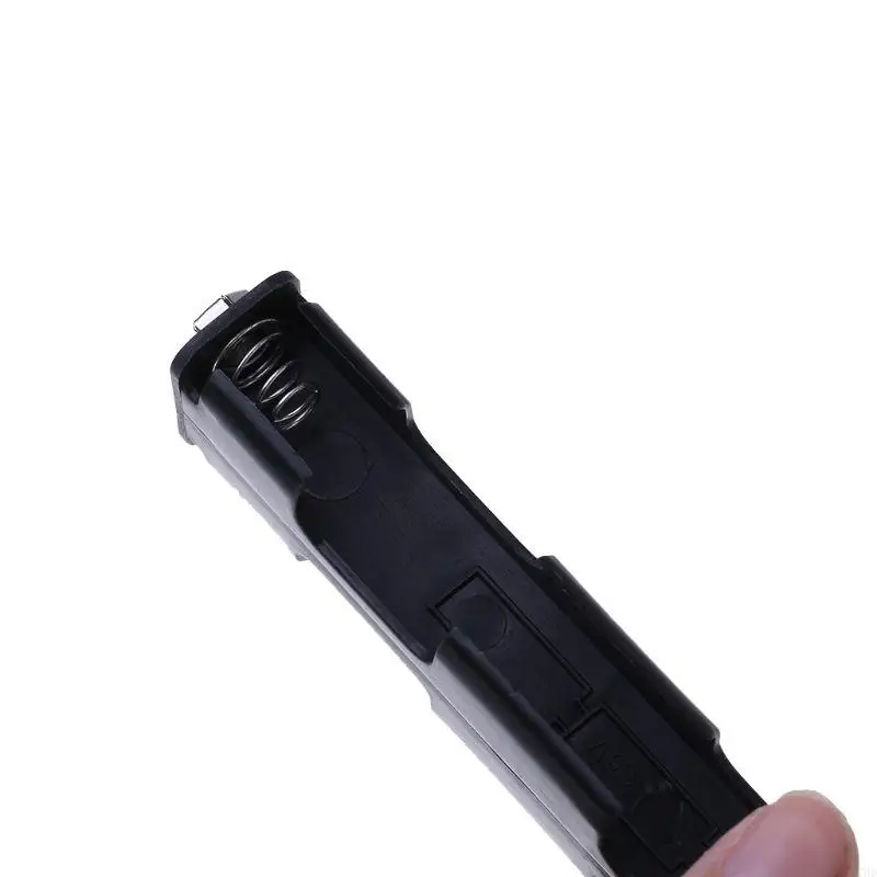 87HD 0V 4 AA Batteries Holder Storage for Case Plastic Battery for Case 6V Button Con