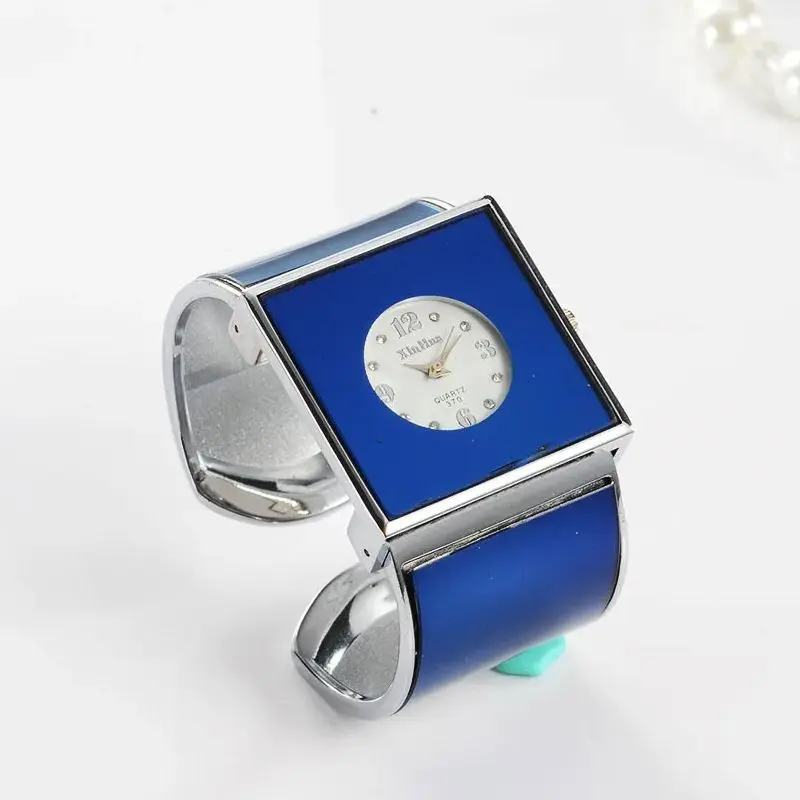 أزياء المرأة عارضة الطلب البسيط ساعة اليد الأنيقة الساحرة سوار ساعات كوارتز لسيدة relojes الفقرة داماس