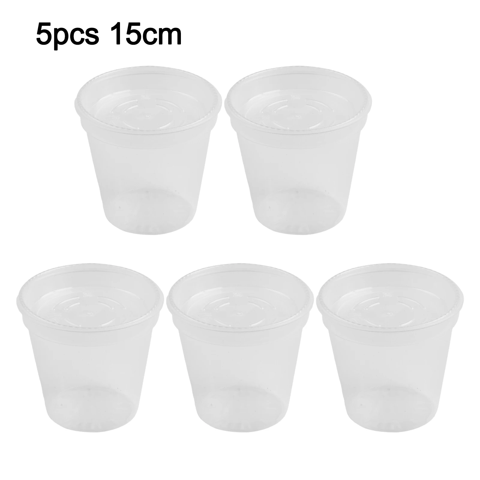 Sturdy Plastic Nursery Pots for Effective Soil Visibility and Drainage with Environmentally Material Usage Sturdy